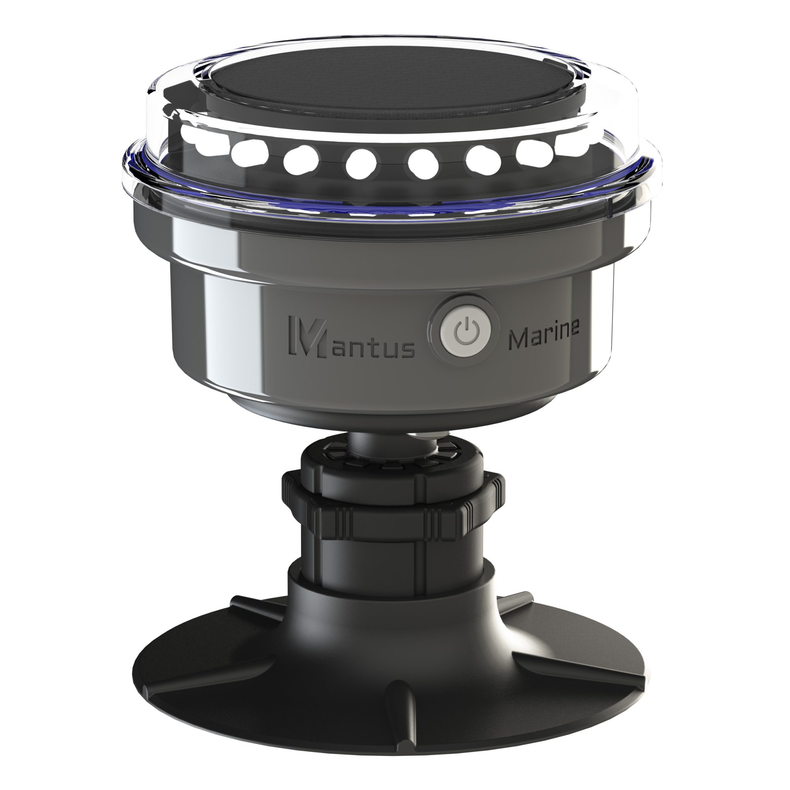 Mantus USB-Solar navigations lys Hvid 360