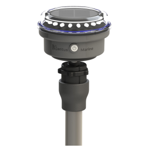 Mantus 360  USB og Solar navigationslys til agterspejl p joller, gummibde m.m.