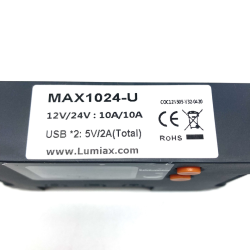 Laderegulator 10A, 12/24V PVM, LCD