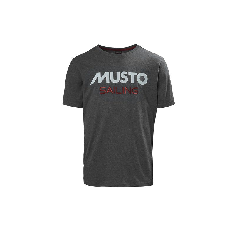 Musto Tee T-Shirt Carbon Str. M
