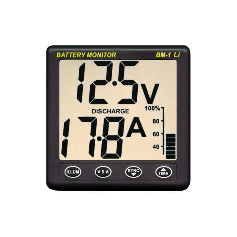 Nasa Battery Monitor - Clipper Bm1 Li - (12vdc)