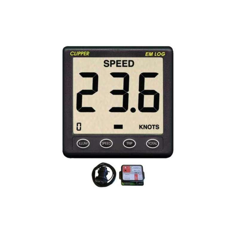 Nasa Clippe Em-log med display+ Transducer + Data Box