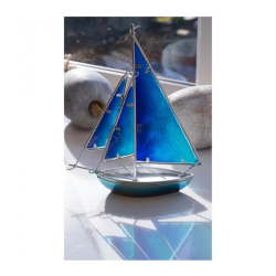 Art Glass Cutter, Blue, 26cm