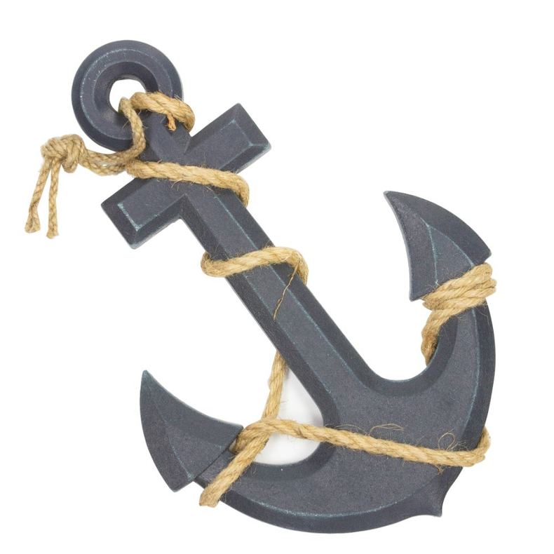 Decorativt Anker af Tr 33cm