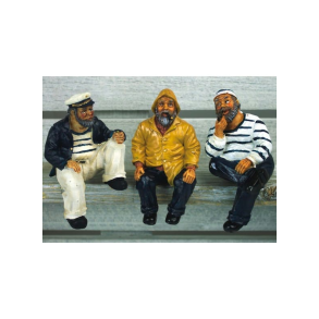 Smand siddende 13 cm