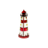 Stained Glass Lighthouse, Red, 18cm