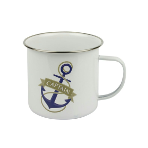 Emaljekrus Explorer Captain, 450ml