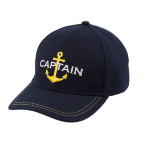 Kasket - Navy - Crew og Anker