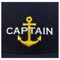 Kasket - Navy - Crew og Anker