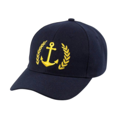 Kasket - Navy - Crew og Anker