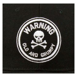 Kasket - Navy - Warning Old And Grumpy