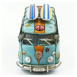 Camper Van Love, Blue, 27cm