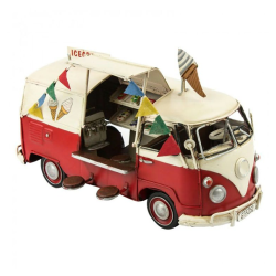 Ice Crem Van, Rd, 27cm