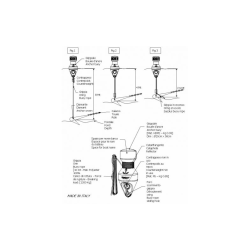 OCEAN Ankerbjelys m. 11m line kontravgt af bly, 20cm H50cm