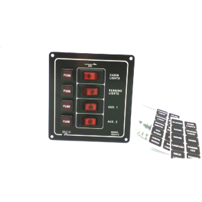 KONTAKTPANEL M. 4 KONTAKTER