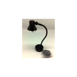 Kjelampe Sort Crom Krans Flexarm 