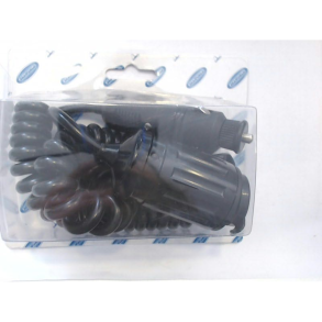 Dual USB charger socket w/12V Ext. Cord