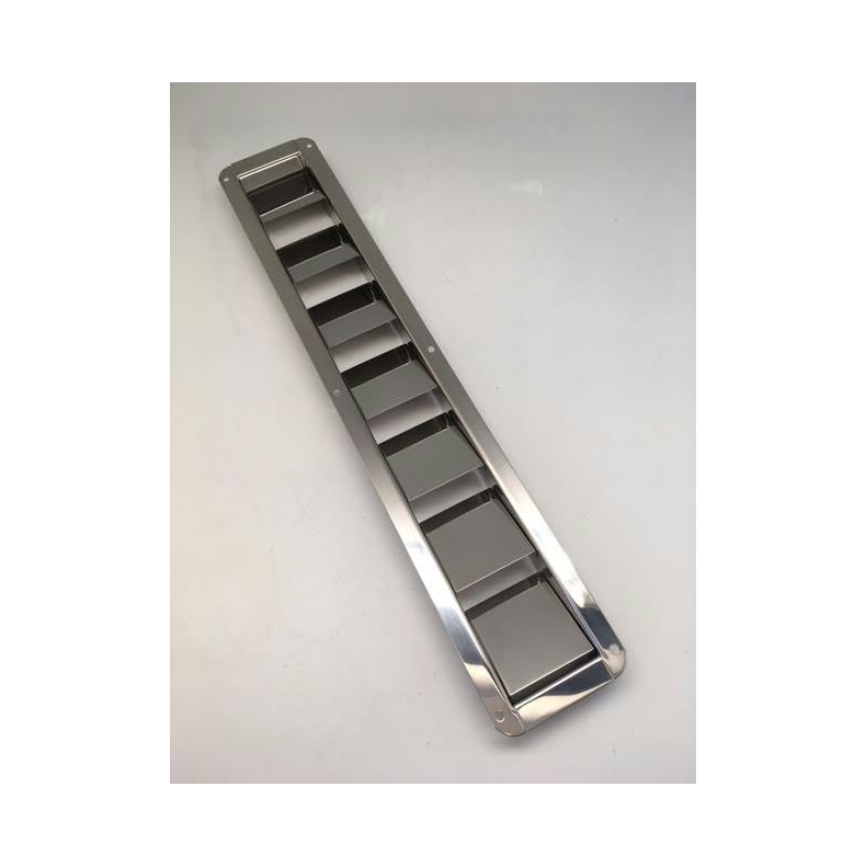 Luftindtag for motorrum 430x68mm