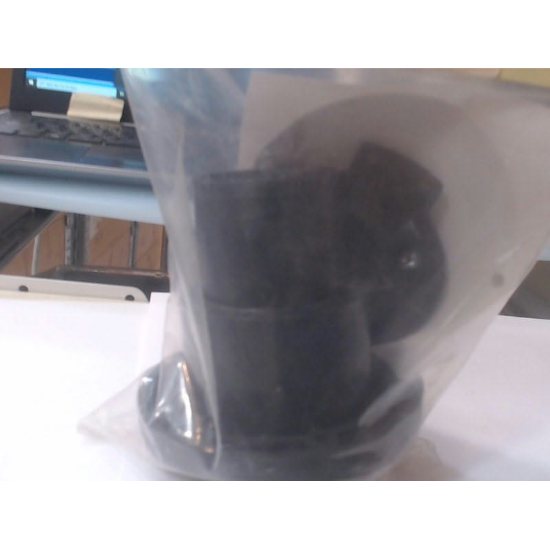 UDSTDNINGSGENNEMFRING sort p last med klap 50mm