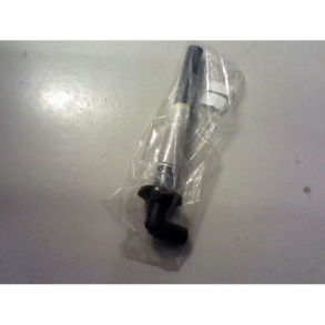 Extraction pipe, L= 370 mm, hose nipple ? 38 mm, right angle