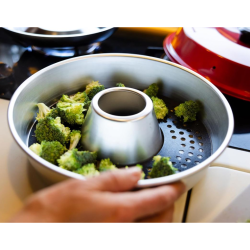 Omnia Ovnplade med keramisk nonstick belgning