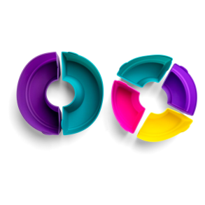 Omnia Silikonform 6-pak Maxi