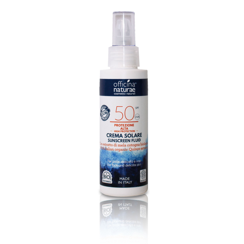 Solcreme Spf 50 Hj Beskyttelse I Bioplastik Flaske, Til Brn