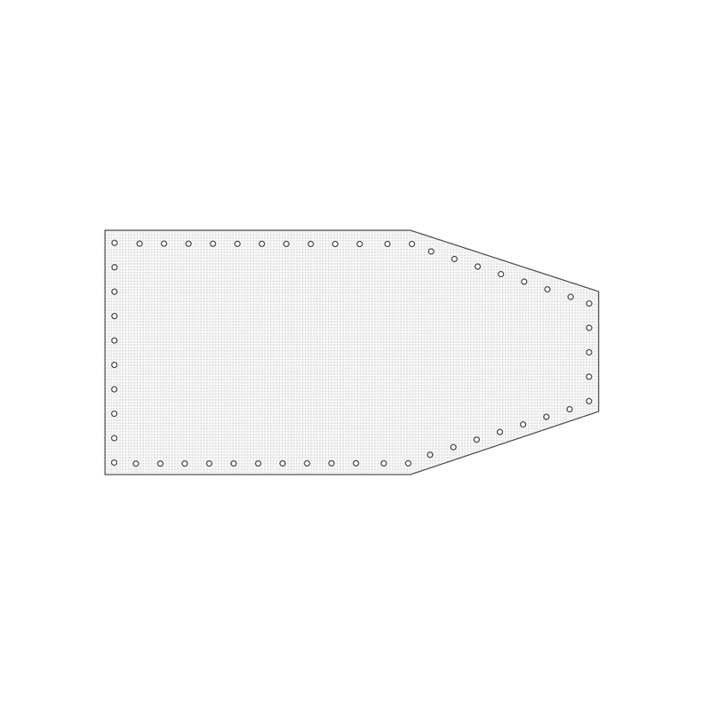 Formsyet presenning 240g/m2 5 x 7m Formsyet presenning 240g/m2 6 x 10m