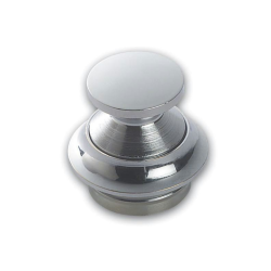 Skabsls forkromet 16mm med brun ls