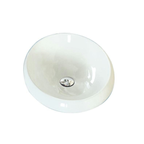 Porceln Vask 40cm Med 1 1/4 & 1 1/2