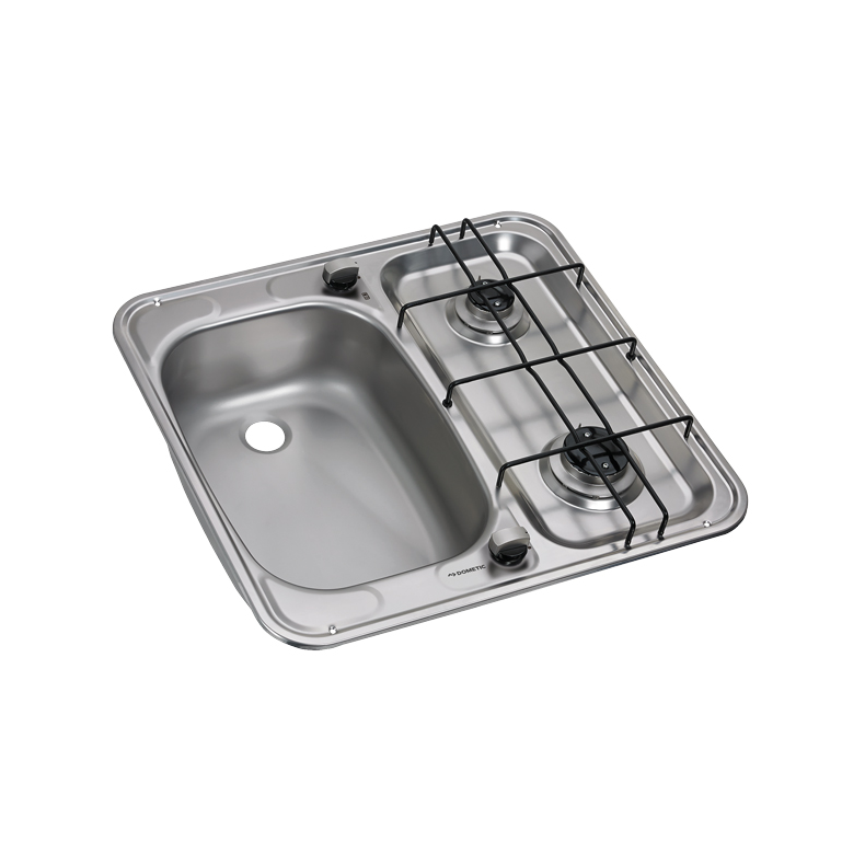 Dometic hs2460l vask venstre/komfur kombination med 2 blus