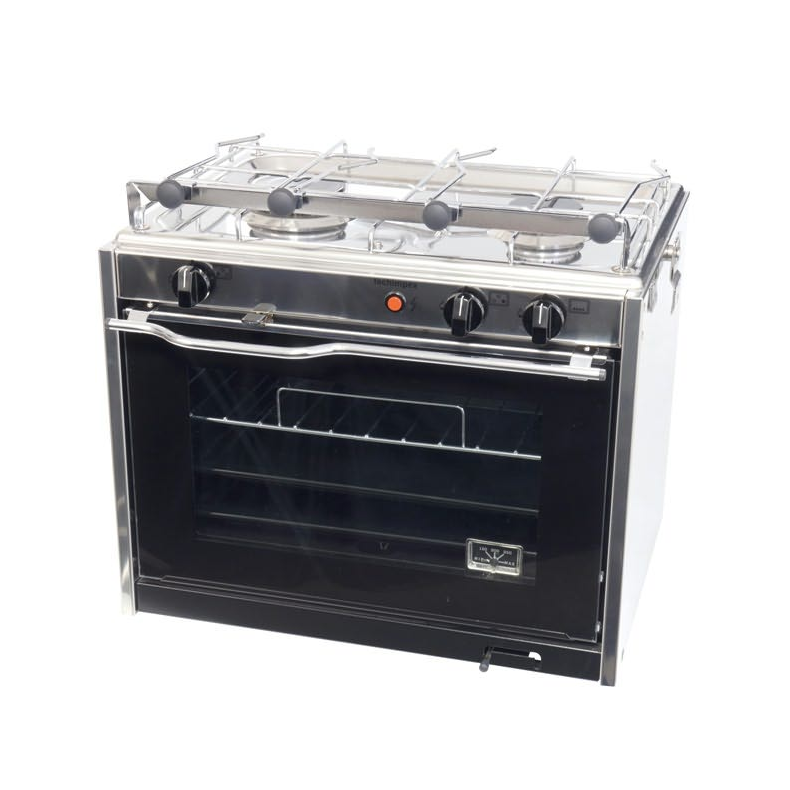Gaskomfur Techimpex Xl2 M/ 2 Blus & Tnding - 53cm