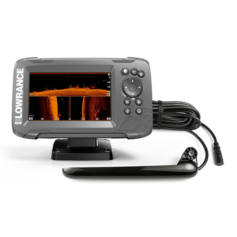 Lowrance hook2 5 chirp tripleshot, m/hæktransducer