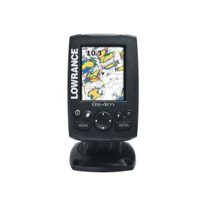 Lowrance Elite 4m, Kortplotter M/Blank Sd