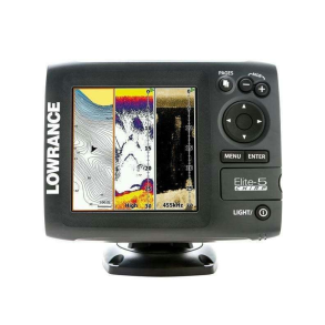 Lowrance Elite 5 Chirp, Kombi  M/83/200 ,455/800 Hz