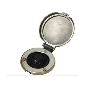 Lofrans fodkontakt RF hus 12/24V op - sort