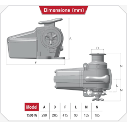 TIGRES ANKERSPIL 12/24V