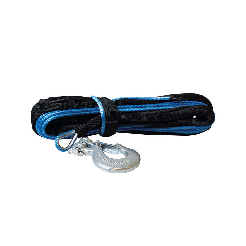 Rock Trailertov med krog Rock trailertov 6mm x 12m med 1/4" krog BL 3300 kg