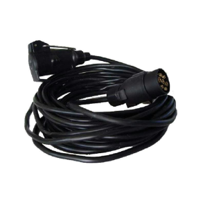 Forlnger kabel 5m 7-polet stik til trailer lys
