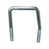U-bjle til 80x40mm rr, med mtrik