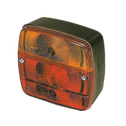 Baglygte 119x102 x51 mm