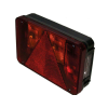 Baglygte venstre med nummerpladelys 220x140x30mm