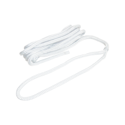 Robline fortjningstov flettet, Hvid