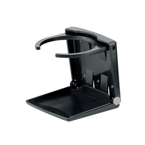 Flaskeholder plast justerbar sort