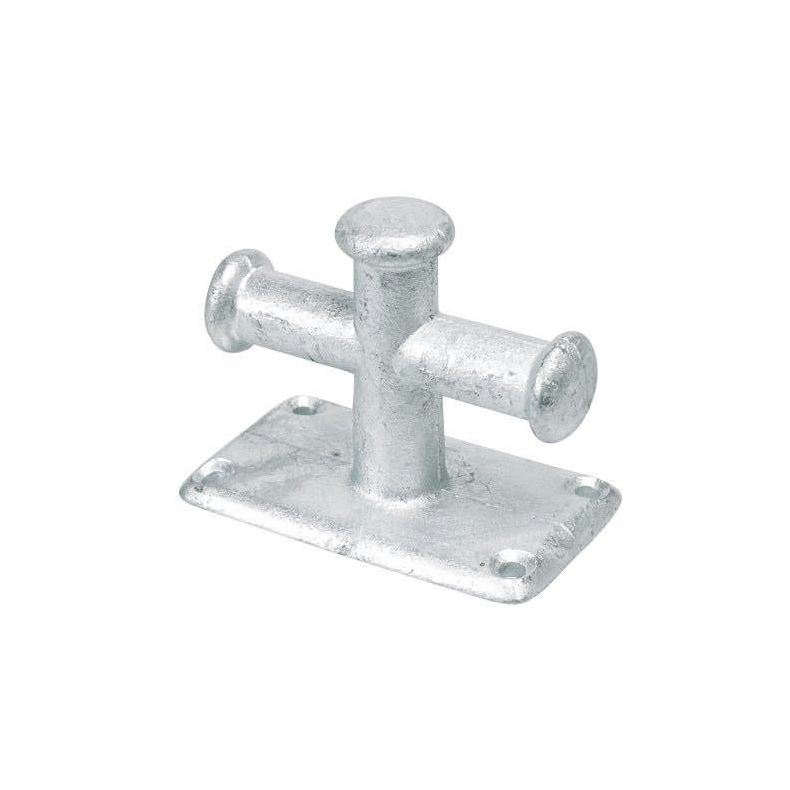 Bro pullert enkel Bro pullert galvaniseret enkel 105 x 60mm