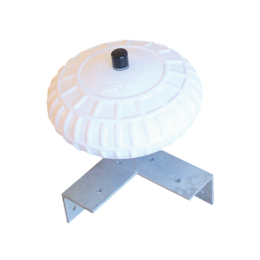 Dock Edge fortjningshjul 229mm med 90 grader hjrne beslag