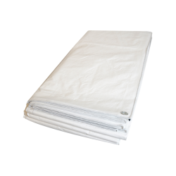 Presenning Super Tarp Standard 160g/m2 hvid
