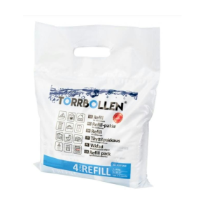 Torrbollen refill 4 stk.