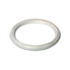 Gummiring til kaleche hvid 61mm gods 7mm 5stk