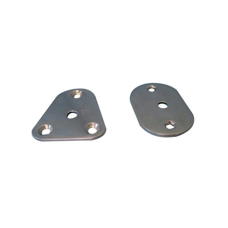 Underplade RF stl oval 64 x 42mm